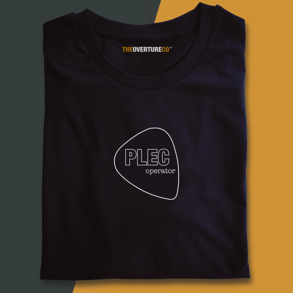 Guitar Shirt Gift For Guitarists 'Plec Operator'