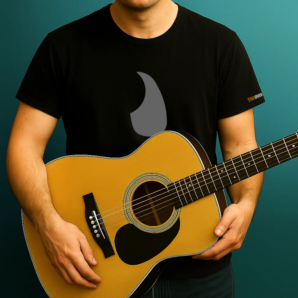 Guitar Shirt Gift For Guitarists 'Scratch Plate'