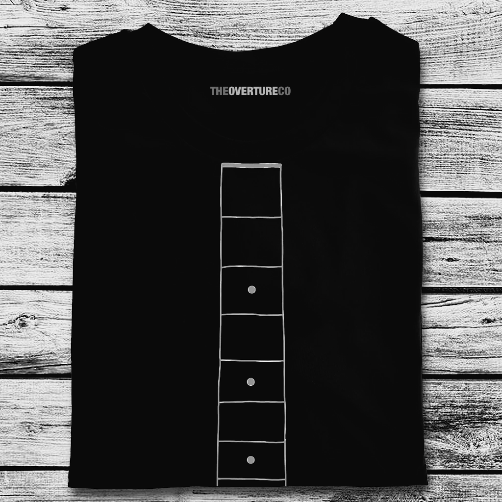 Guitar Shirt. Gift For Guitarists 'Jimi Dot inlay neck'