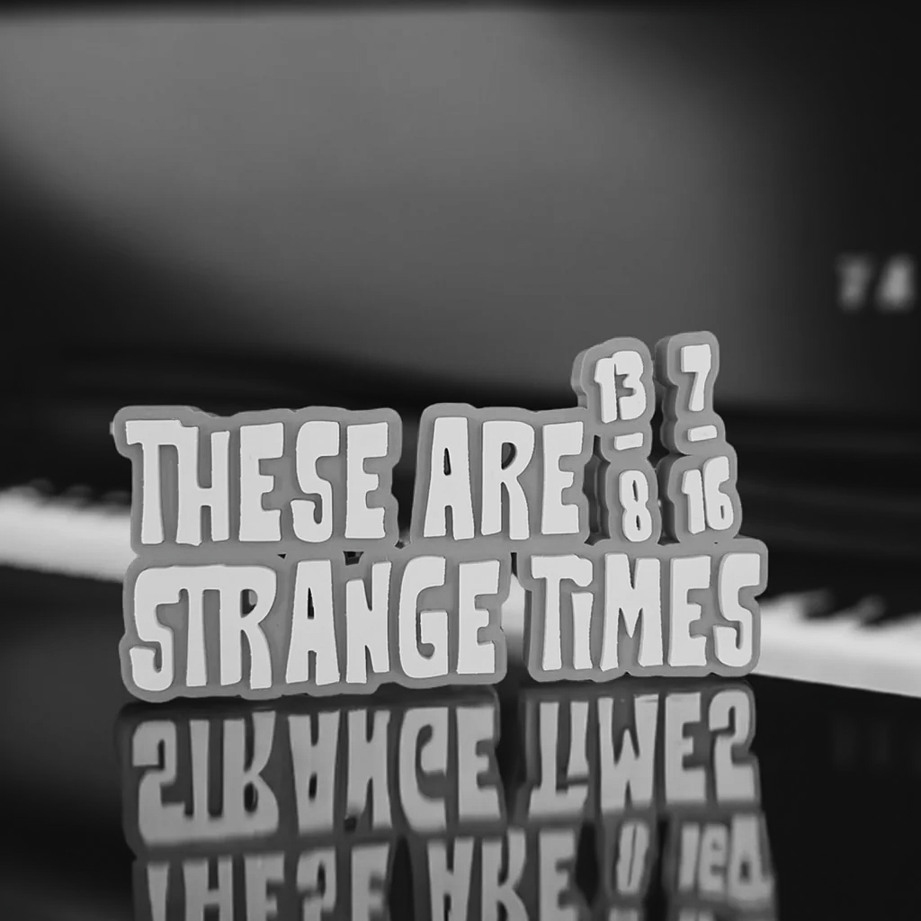Musical Statement Piece Gift, These Are Strange Times