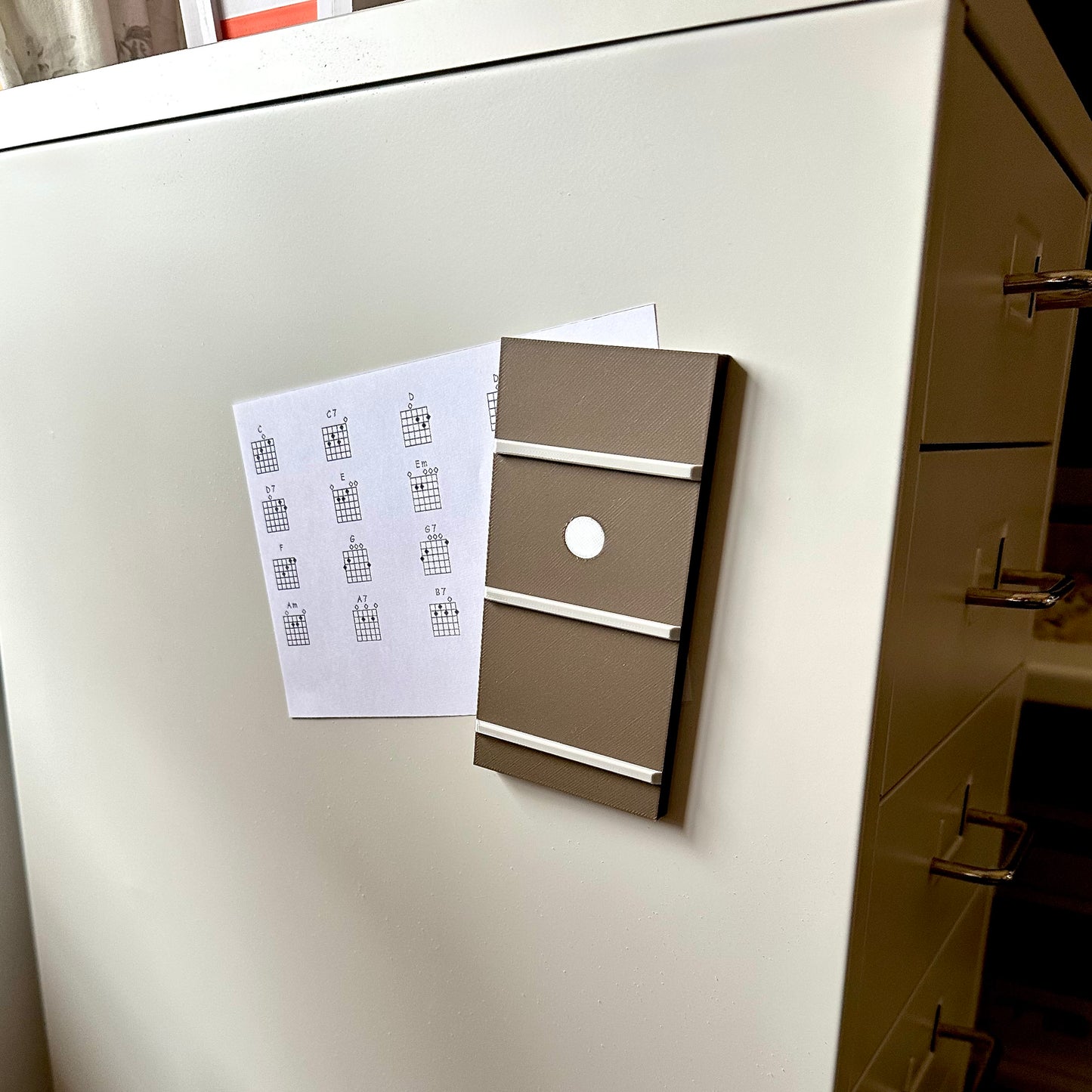 JIMI Guitar Fridge Magnet Gift, Dot Inlay Guitar Neck