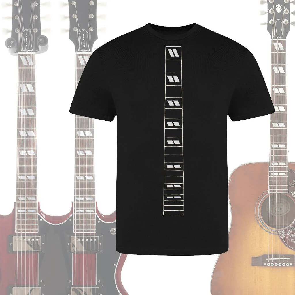 Guitar Shirt. Gift For Guitarists 'Jimmy'