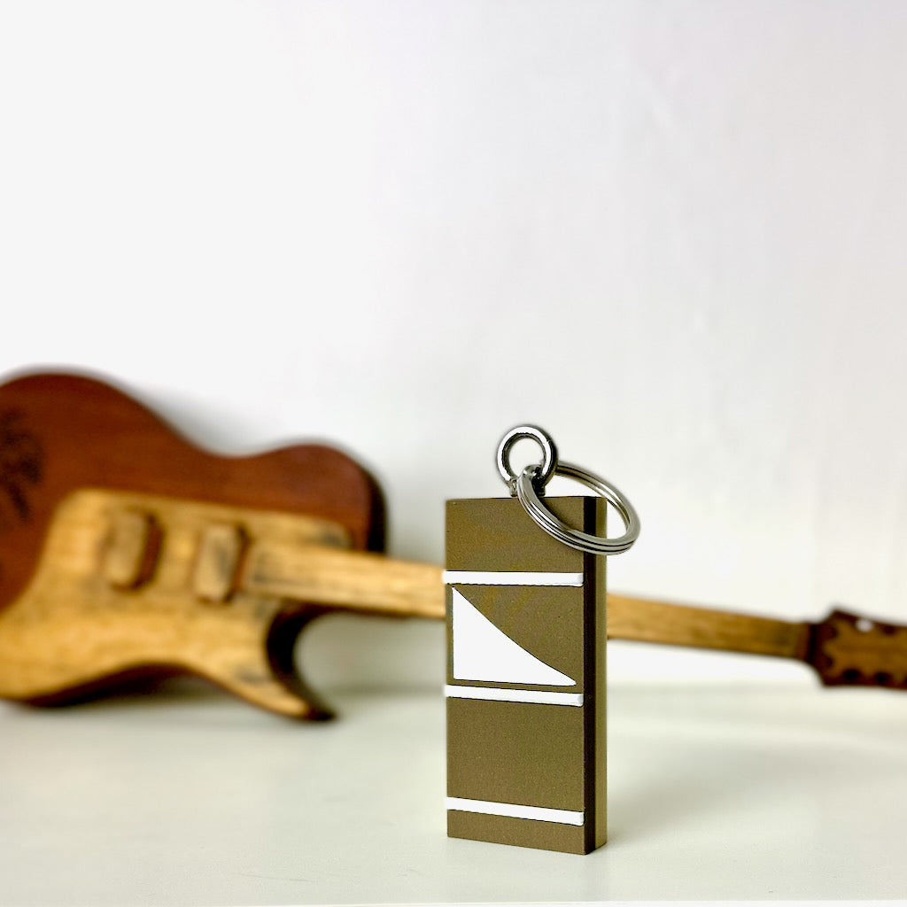 Gift For Guitarists, Grover Guitar Keychain