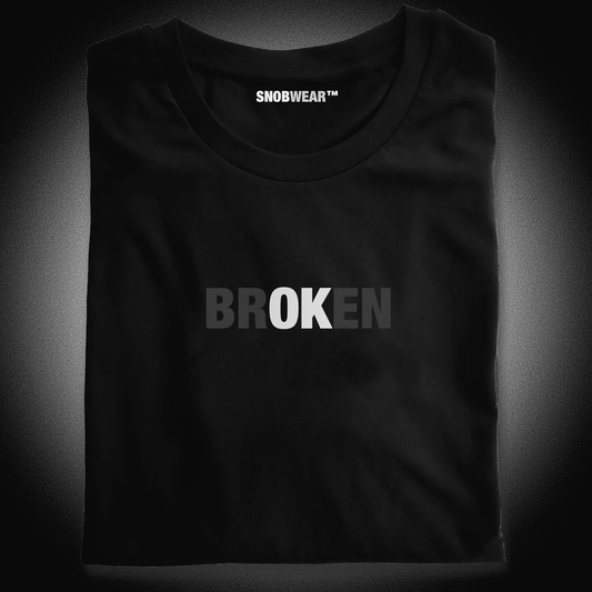 BROKEN Statement Shirt with Hidden OK