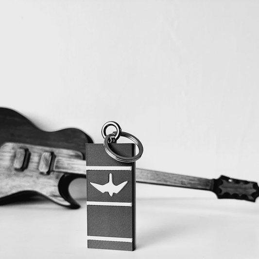 Gift For Guitarists, Carlos Guitar Keychain
