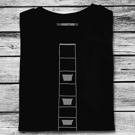 Guitar Shirt. Gift For Guitarists 'Les Paul inlay neck'