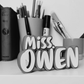 Personalised Name Plates Gift, Custom Desk Display