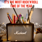 Personalised Marshall Desk Tidy Gift for Guitar Players