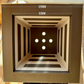 Wood Infused Planter – Modern Indoor Planter with Drainage. Eco-Friendly
